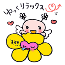 Happy angel bonze (^^)/ for work part1 sticker #15673599