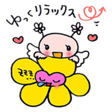 Happy angel bonze (^^)/ for work part1 sticker #15673599
