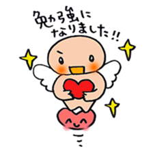 Happy angel bonze (^^)/ for work part1 sticker #15673606