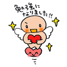 Happy angel bonze (^^)/ for work part1 sticker #15673606