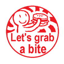 Let's meet up with Hanko-Stickers sticker #15673651