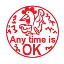 Let's meet up with Hanko-Stickers sticker #15673658