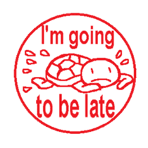 Let's meet up with Hanko-Stickers sticker #15673667