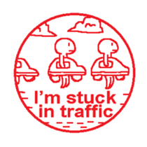 Let's meet up with Hanko-Stickers sticker #15673670