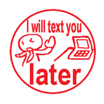 Let's meet up with Hanko-Stickers sticker #15673673