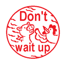 Let's meet up with Hanko-Stickers sticker #15673676