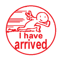 Let's meet up with Hanko-Stickers sticker #15673683