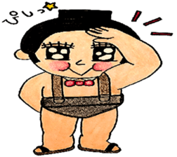 osumo-san 1 sticker #15673772