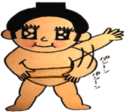 osumo-san 1 sticker #15673773