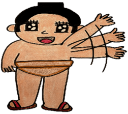 osumo-san 1 sticker #15673775