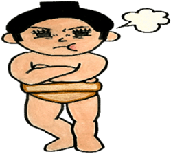 osumo-san 1 sticker #15673790