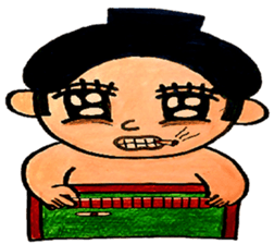 osumo-san 1 sticker #15673798