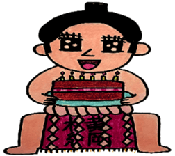 osumo-san 1 sticker #15673800