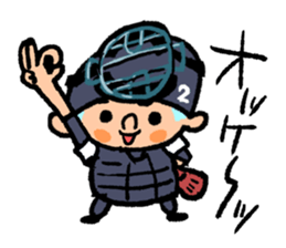 Fight! Baseball6 ~Silence~ sticker #15674359