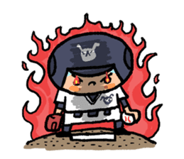 Fight! Baseball6 ~Silence~ sticker #15674365
