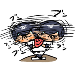 Fight! Baseball6 ~Silence~ sticker #15674371