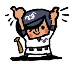 Fight! Baseball6 ~Silence~ sticker #15674377