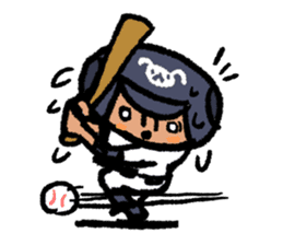 Fight! Baseball6 ~Silence~ sticker #15674380