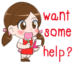 Badminton by Memee. sticker #15674425