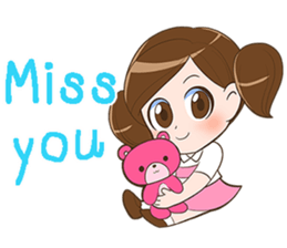 Badminton by Memee. sticker #15674484