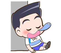 Badminton by Memee. sticker #15674488