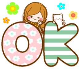 Leisurely a girlfriend North Europe sticker #15674690