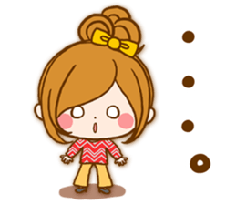 Leisurely a girlfriend North Europe sticker #15674713