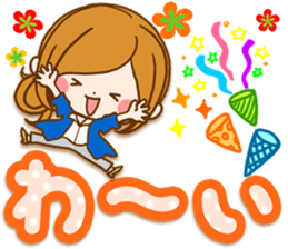 Leisurely a girlfriend North Europe sticker #15674714