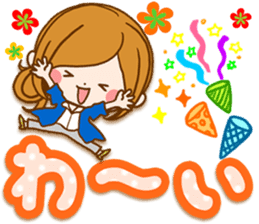 Leisurely a girlfriend North Europe sticker #15674714