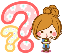 Leisurely a girlfriend North Europe sticker #15674715