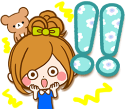 Leisurely a girlfriend North Europe sticker #15674716