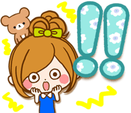 Leisurely a girlfriend North Europe sticker #15674716