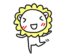 Little Moody Lion sticker #15674775