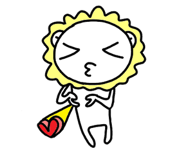 Little Moody Lion sticker #15674780