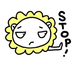 Little Moody Lion sticker #15674789