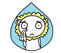 Little Moody Lion sticker #15674794