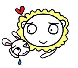 Little Moody Lion sticker #15674795