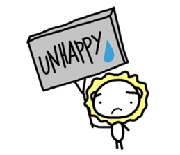 Little Moody Lion sticker #15674801