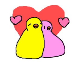 kotori (yellow bird) sticker #15675204