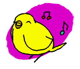 kotori (yellow bird) sticker #15675207