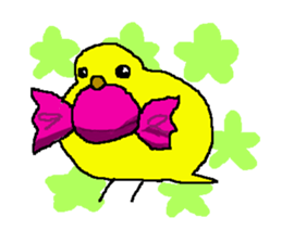 kotori (yellow bird) sticker #15675209
