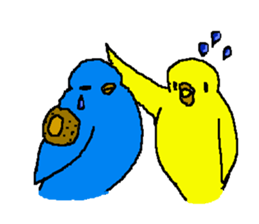 kotori (yellow bird) sticker #15675210