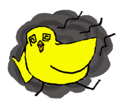 kotori (yellow bird) sticker #15675211