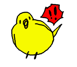 kotori (yellow bird) sticker #15675217