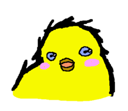 kotori (yellow bird) sticker #15675222