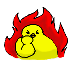 kotori (yellow bird) sticker #15675223