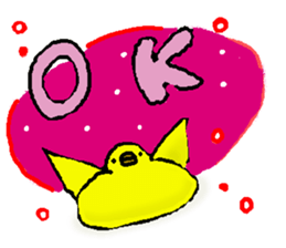 kotori (yellow bird) sticker #15675225