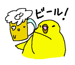 kotori (yellow bird) sticker #15675228