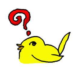 kotori (yellow bird) sticker #15675231
