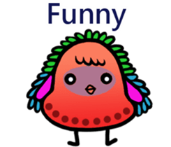 CRAZY&FUNNY BIRDS 2 sticker #15675544